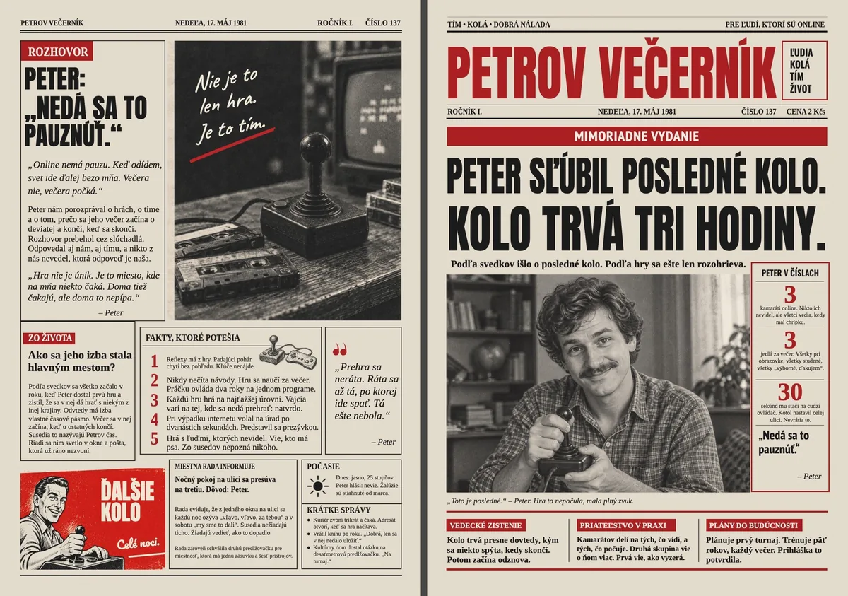Retro noviny pre hráča