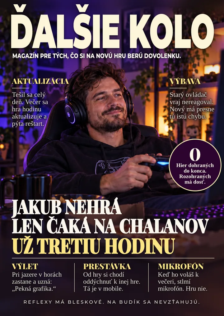 Titulka časopisu pre hráča