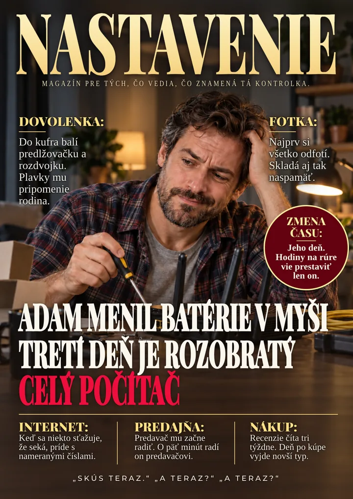 Titulka časopisu pre technického experta