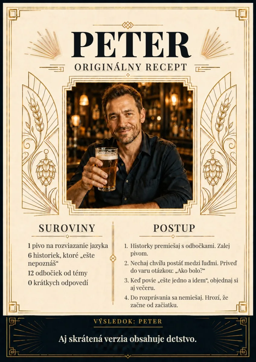 Originálny recept
